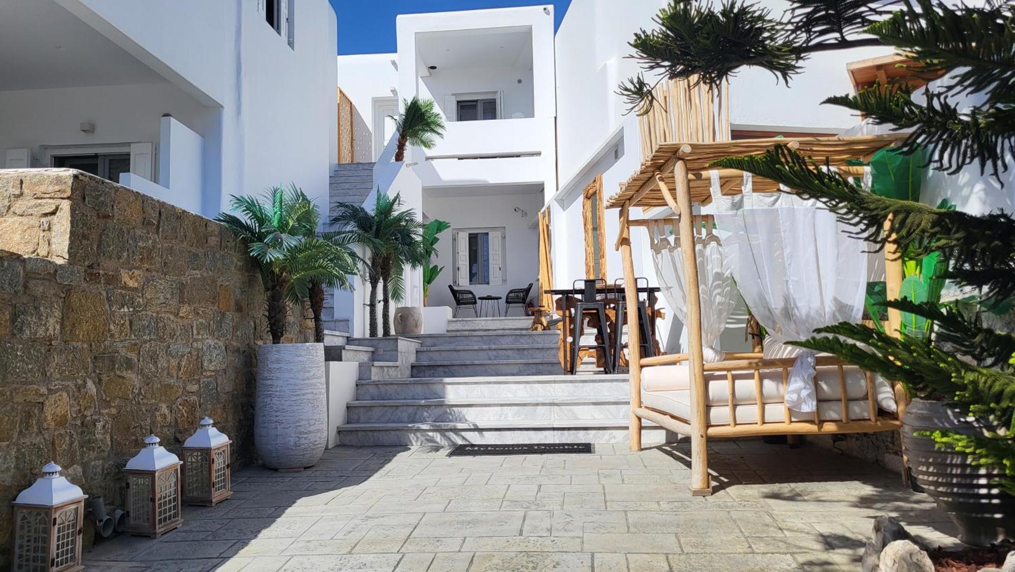 Mykonos Double Luxury Mini Suites - Adults Only Ano Mera Buitenkant foto